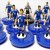 Subbuteo Andrew Table Soccer Greece 2004 European Champions on Classic Hasbro bases